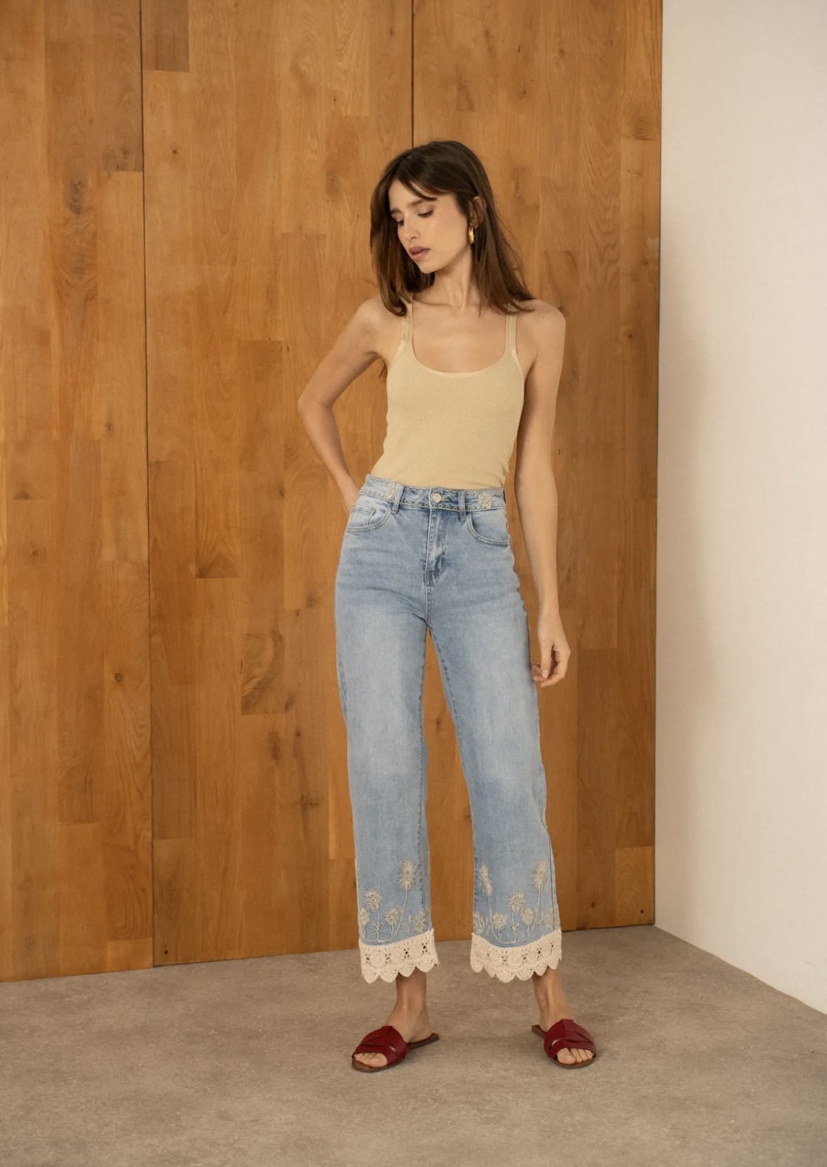 Jeans Puntillita