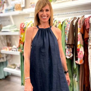 Vestido Halter Corto